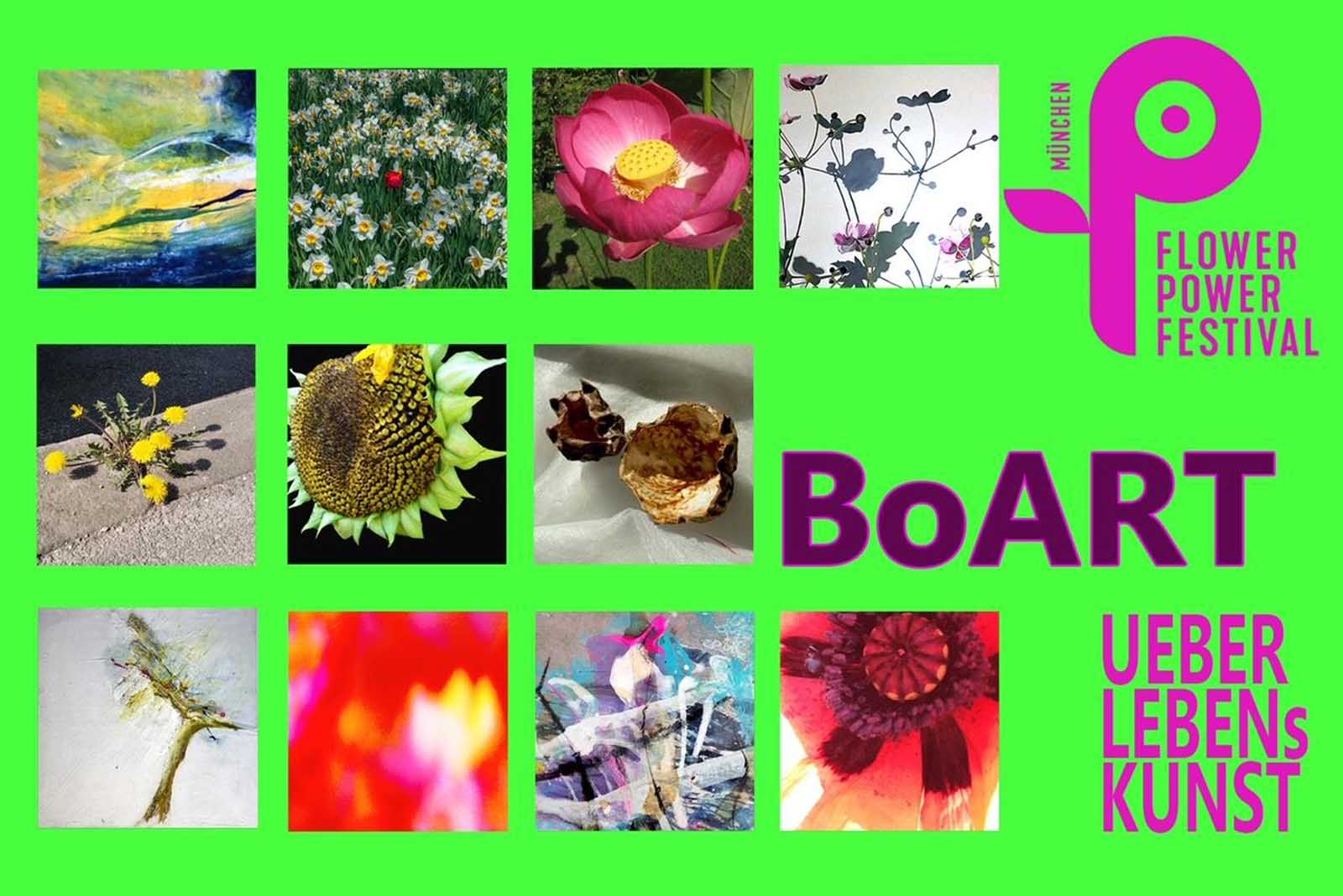 Flyer Flower Power München 2023